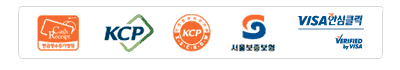 현금영수증 가맹점 · KCP · KCP 인증 · 서울보증보험 · VISA 안심클릭