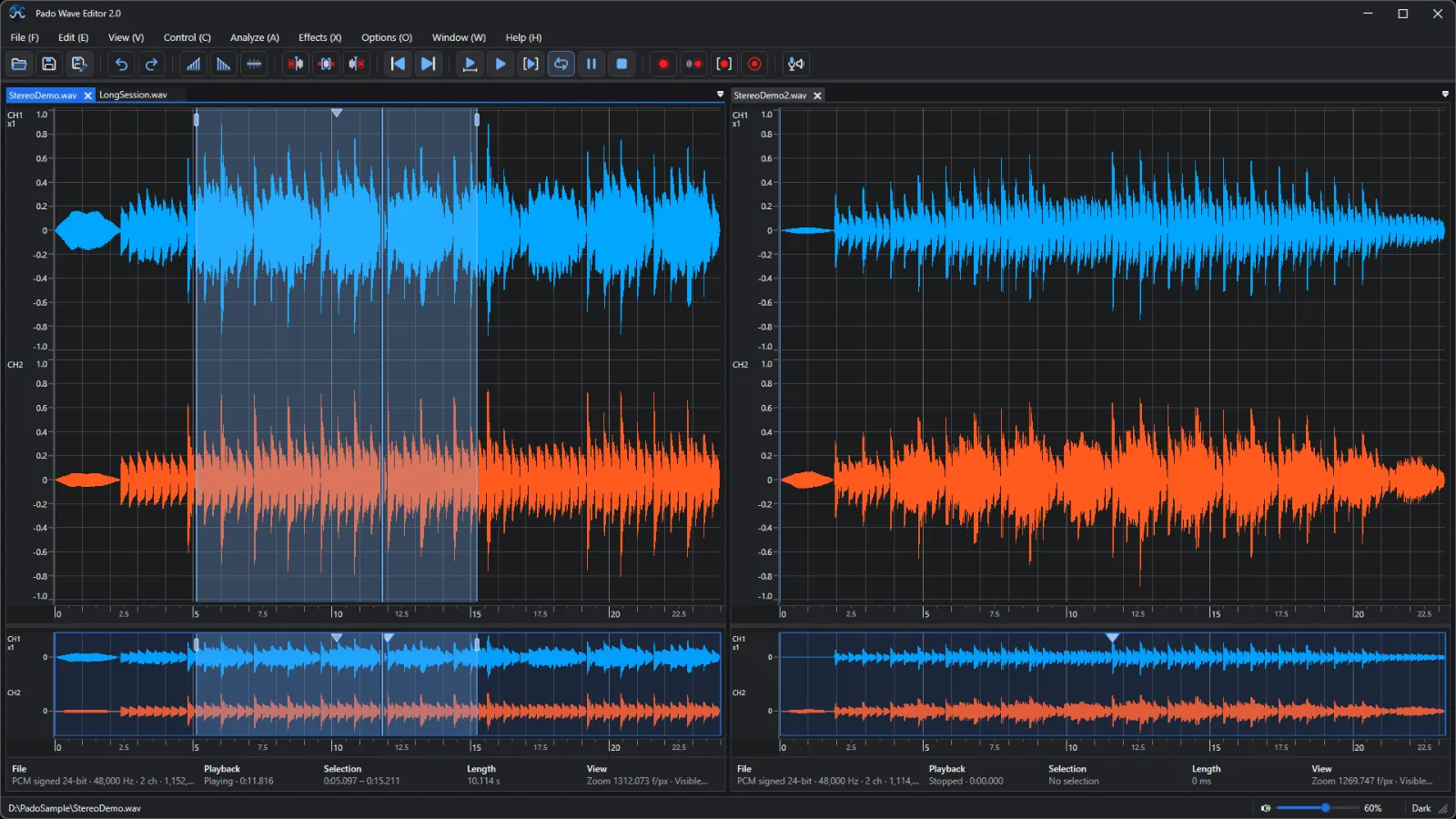 Pado Wave Editor